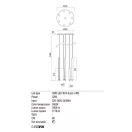 Redo 01-2053 Madison függeszték