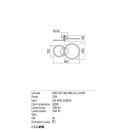 Redo 01-2222 Spell mennyezeti lámpa