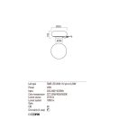 Redo 01-2237 Ubis asztali lámpa