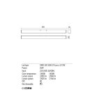 Redo 01-2328 Thela fürdőszobai fali lámpa