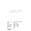 Redo 01-2330 Task fürdőszobai fali lámpa