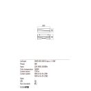 Redo 01-2392 Zigo fali lámpa