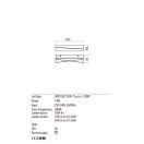 Redo 01-2394 Zigo fali lámpa