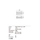 Redo 01-2396 Zigo fali lámpa