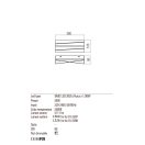 Redo 01-2398 Zigo fali lámpa