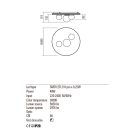 Redo 01-2466 Corum mennyezeti lámpa