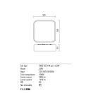 Redo 01-2499 Screen mennyezeti lámpa