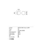 Redo 01-2600 Bilia mennyezeti lámpa