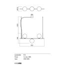 Redo 01-2647 Talis függeszték