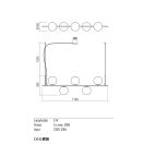 Redo 01-2648 Talis függeszték
