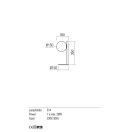 Redo 01-2650 Talis éjjeli lámpa