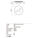 Redo 01-2657 Corum mennyezeti lámpa