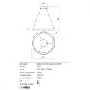 Redo 01-2673 Iconic függeszték