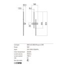 Redo 01-2747 Tangent fali lámpa