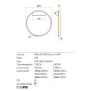 Redo 01-2826 Febe mennyezeti lámpa