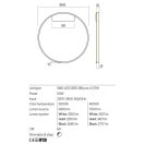 Redo 01-2829 Febe mennyezeti lámpa