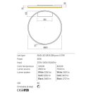 Redo 01-2846 Febe mennyezeti lámpa