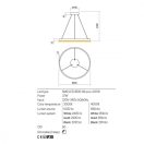 Redo 01-2864 Febe függeszték