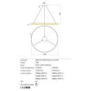 Redo 01-2886 Febe függeszték