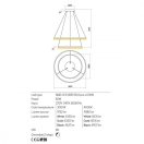 Redo 01-2897 Febe függeszték