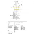Redo 01-2914 Febe függeszték