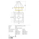 Redo 01-2918 Febe függeszték