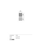 Redo 01-3408 Delphi spot lámpa