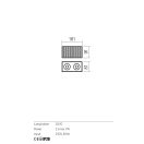 Redo 01-3411 Delphi spot lámpa