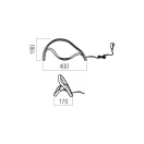 Redo 01-3601 Tempest dimm, 840lm 3000K asztali lámpa