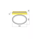 Redo 01-3806 Nobu 60cm CCT, dimm. mennyezeti lámpa