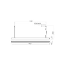 Redo 01-3844 Cityline 3000/4000K 180cm hosszú függeszték