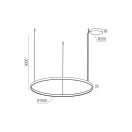 Redo 01-3876 Orion 100cm, TRIAC, CCT függeszték