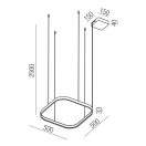 Redo 01-3890 DALI Orion 50cm, CCT függeszték