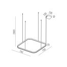 Redo 01-3894 Orion 75cm, TRIAC, CCT függeszték