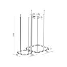 Redo 01-3899 DALI Orion 50 és 75cm, CCT függeszték