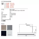 Redo 01-3943 Cityline 3000/4000K 150cm hosszú függeszték