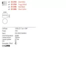 Redo 01-3945 Runde indirekt 3000K, 472lm, TRIAC fali lámpa