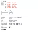 Redo 01-3946 Velas 20cm, 3000K, 749lm indirekt fali lámpa