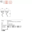 Redo 01-4006 Scroll CCT, dimm. fali lámpa