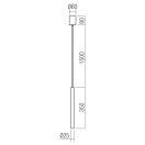 Redo 01-4139 Kanji 2700K, 35cm függeszték