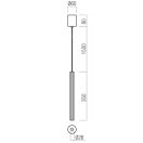 Redo 01-4187 Nikos 2700K, 35cm függeszték