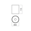 Redo 01-4202 Takto 2700K, TRIAC fix spot lámpa