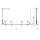 Redo 01-4268 Praxi Függeszték több ágú