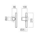 Redo 01-4270 Praxi 2700K, 498lm, TRIAC falikar