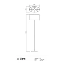 Redo 01-681 BK Enjoy álló lámpa