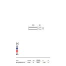 Redo 90126 Axel kültéri fali lámpa