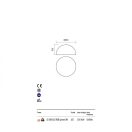 Redo 90168 Blob kültéri dekorációs lámpa