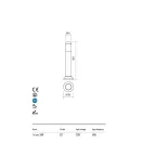 Redo 90240 Pencil kültéri álló lámpa