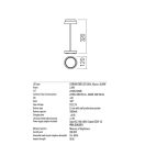 Redo 90311 Iluna kültéri asztali lámpa