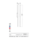 Redo 90431 Reflexa kültéri fali lámpa